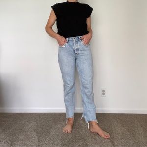 Abercrombie High Rise Vintage Straight